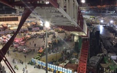 “Saya Menyaksikan Langsung Orang Tertimpa Crane”