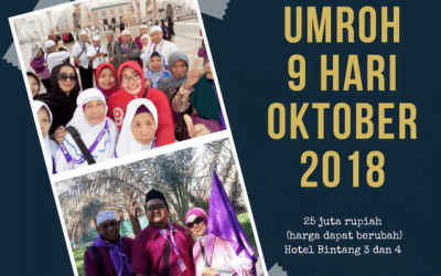 Yuk Umroh Bersama Intanaya di bulan Oktober 2018
