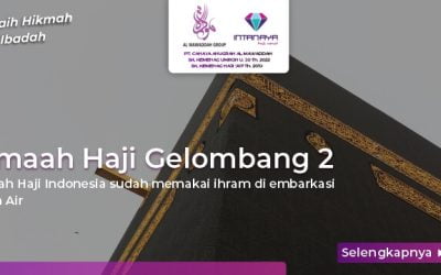 Jamaah Haji Gelombang 2 Jamaah Sudah Menggunakan Ihram di Embarkasi