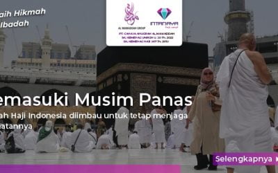 Musim Panas di Makkah, Jamaah Haji Tetap Menjaga Kesehatan